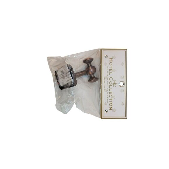 Hotel Collection Bronze Double Robe Hook Fine Accessories For The Bath or Bedroo - Picture 7 of 7